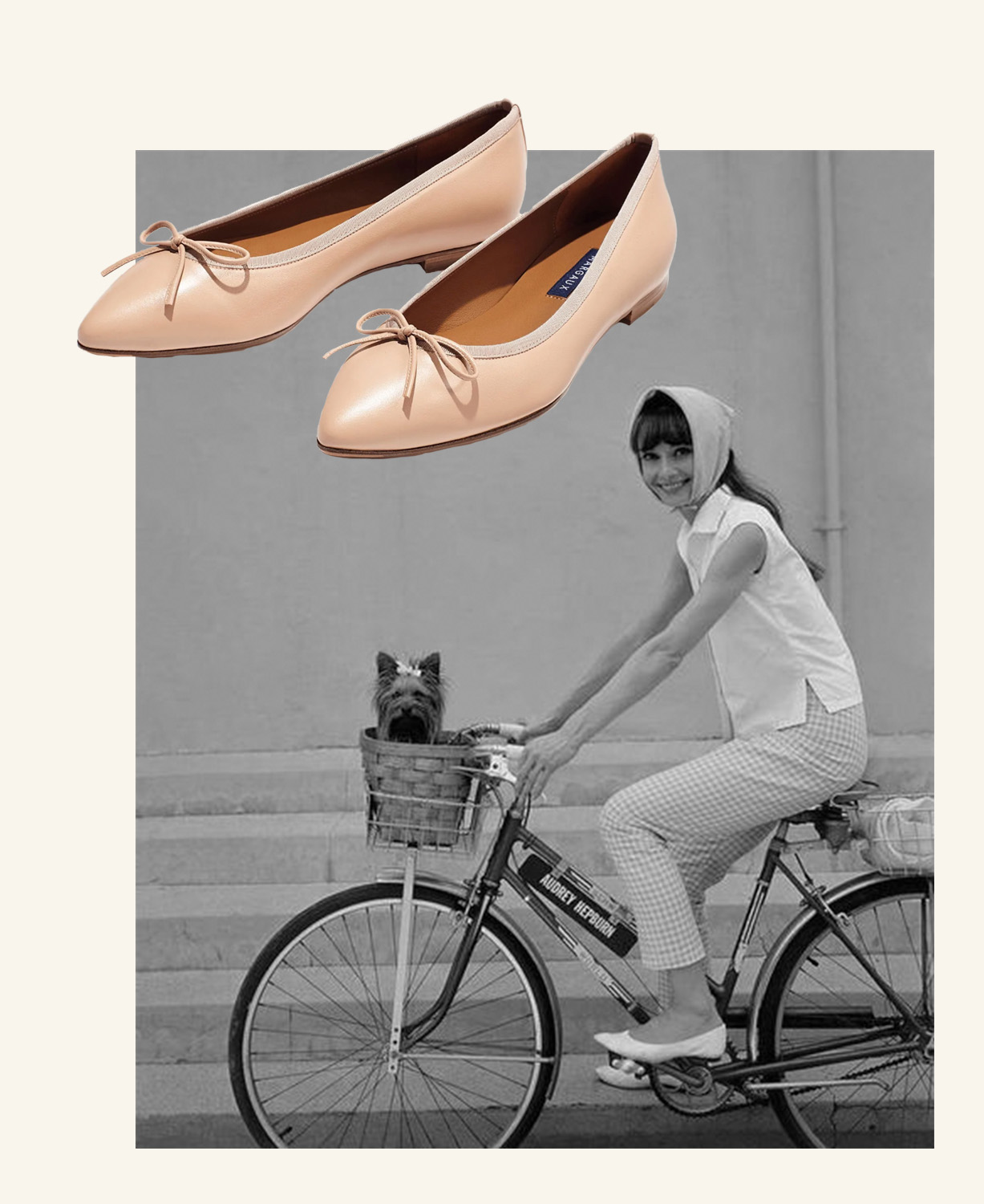 Audrey hepburn ballet flats online